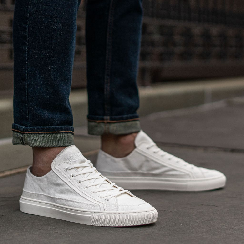 sneakers white