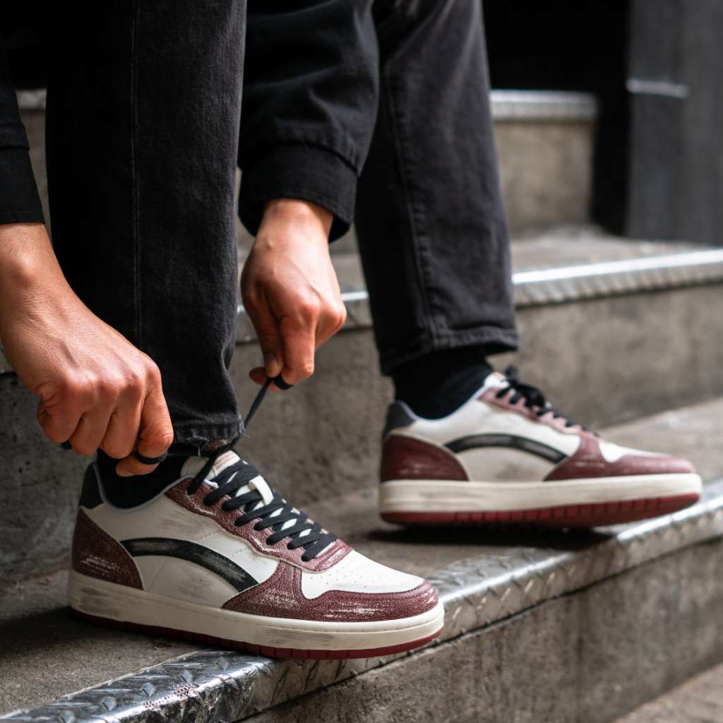 Cross Court | Black x Red