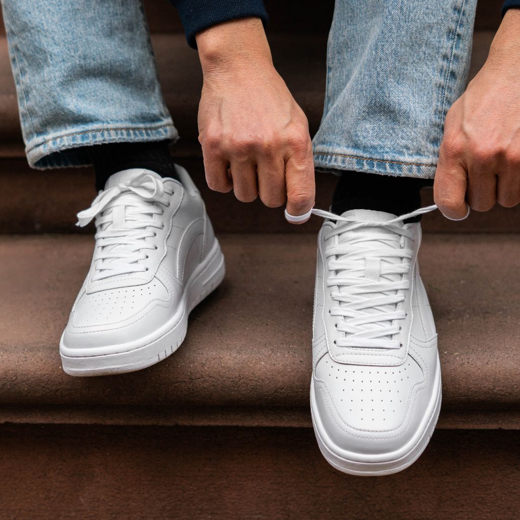 Cross Court | White