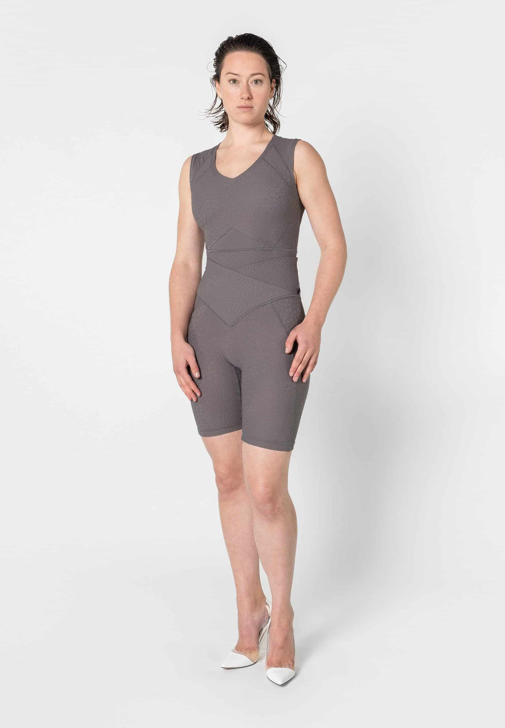 Jacquard Textured Tank Top