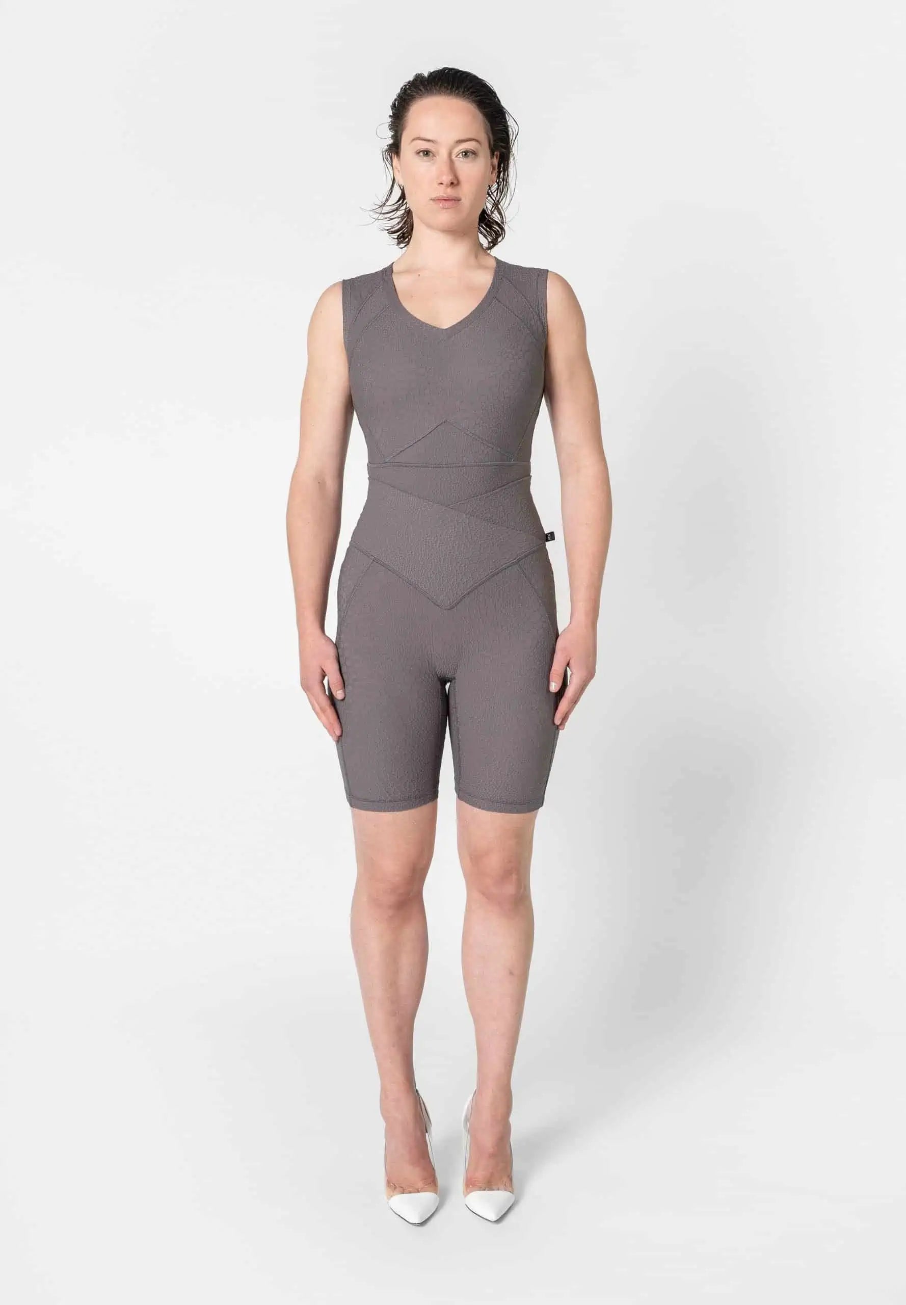 Jacquard Textured Tank Top