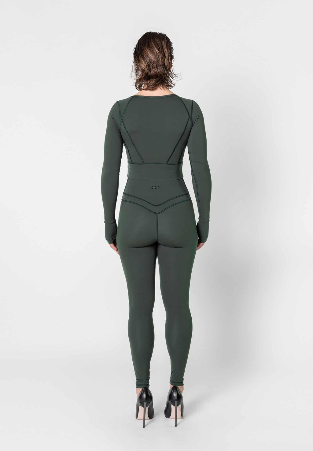 Sculpting Long Sleeve Crop Top
