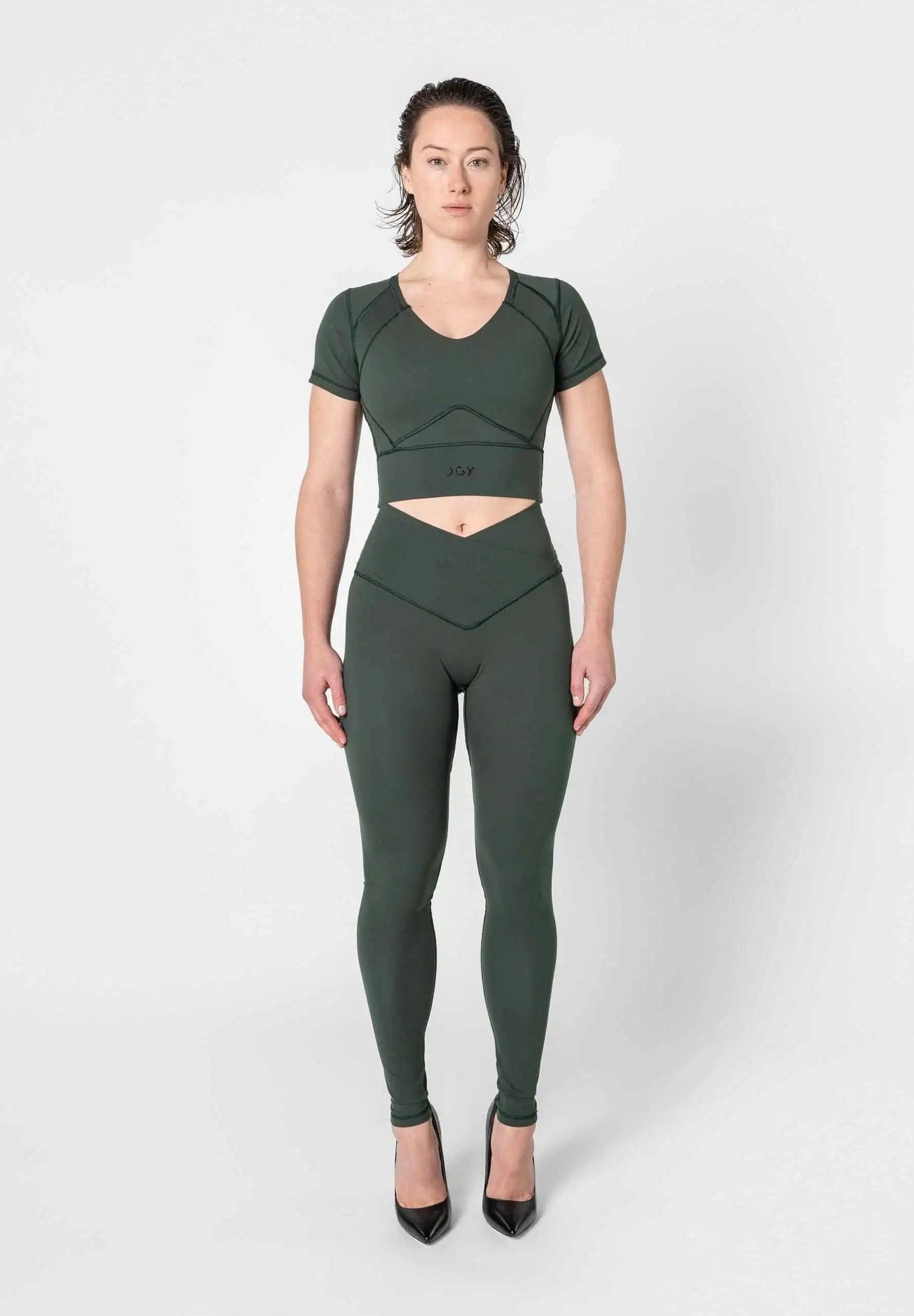 Sculpting Short Sleeve Top