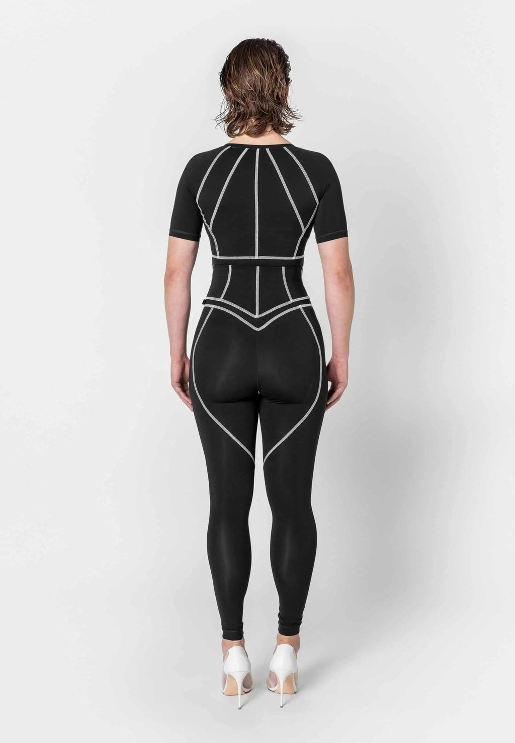 Contrast Stitch Leggings