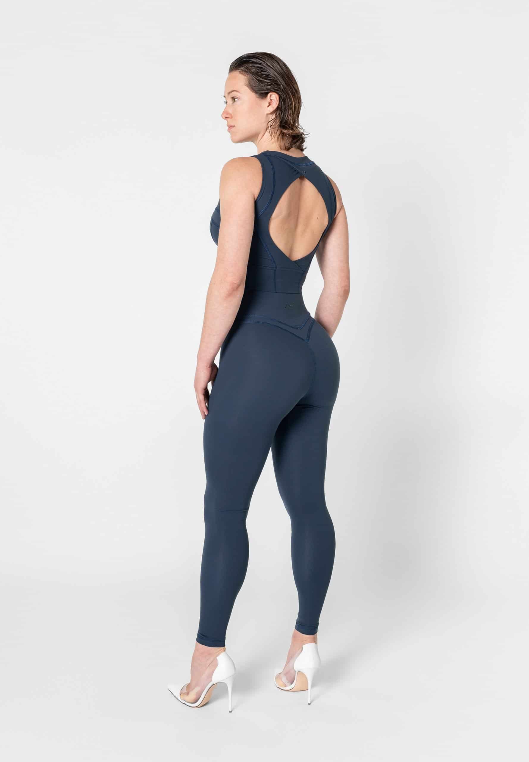 Corset Bustier Sports Bra High Impact