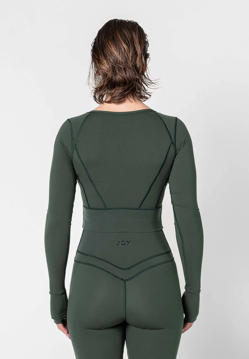 Sculpting Long Sleeve Crop Top