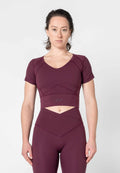 Sculpting Short Sleeve Top