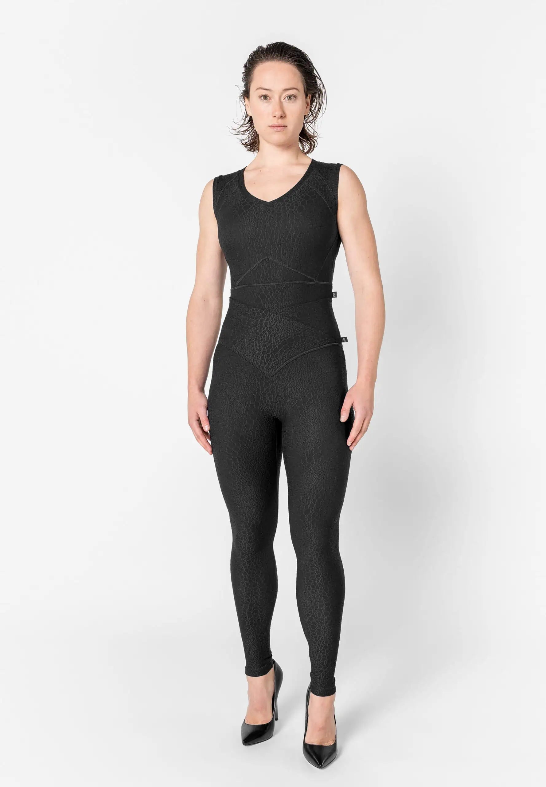Jacquard Textured Leggings