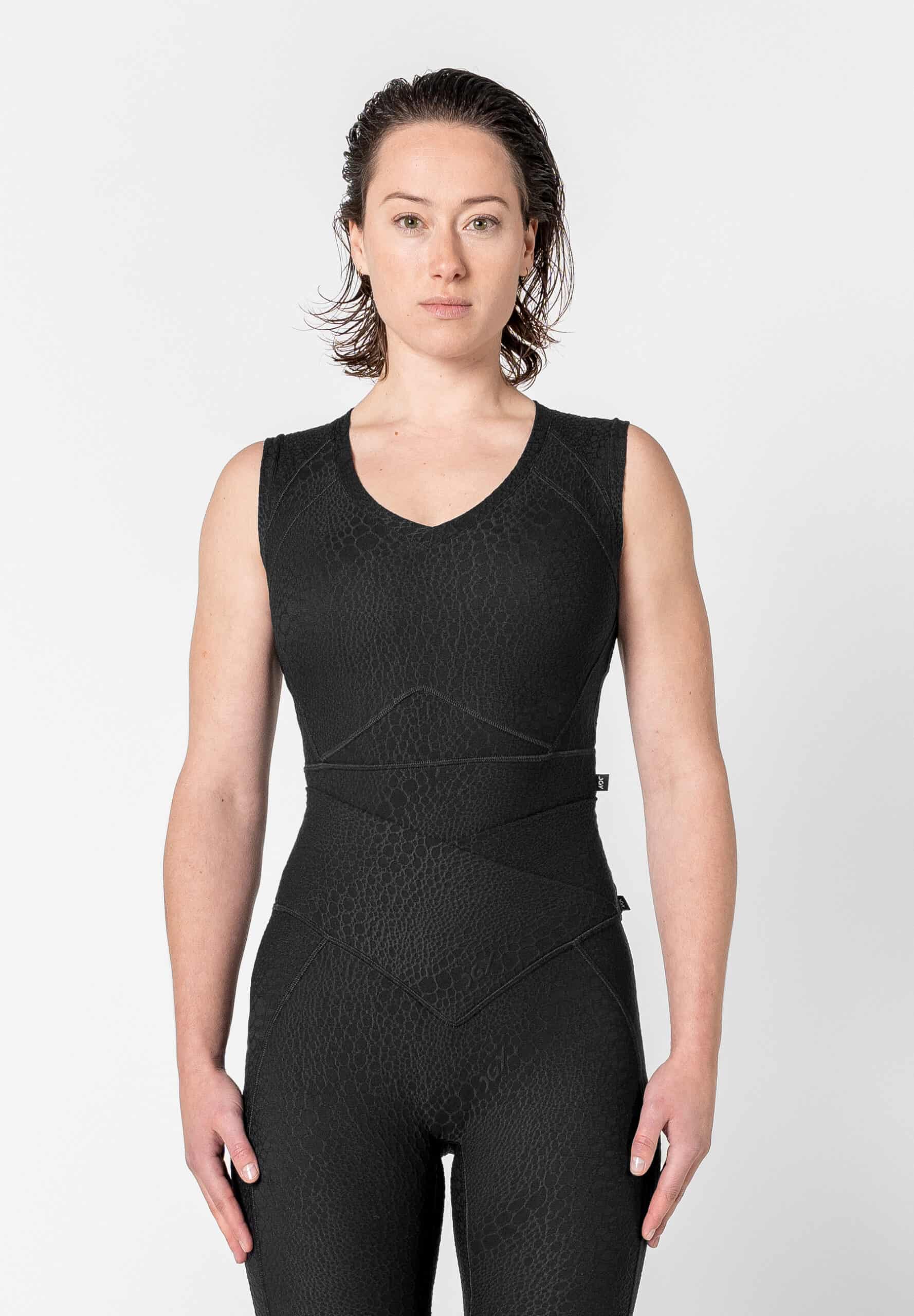 Jacquard Textured Tank Top