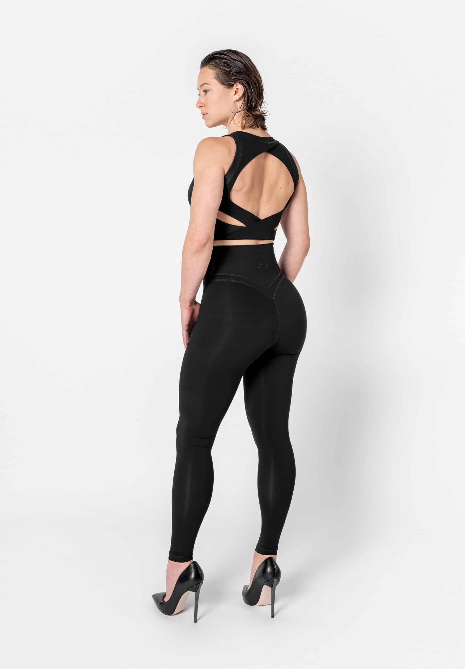 Corset Bustier Sports Bra Mesh
