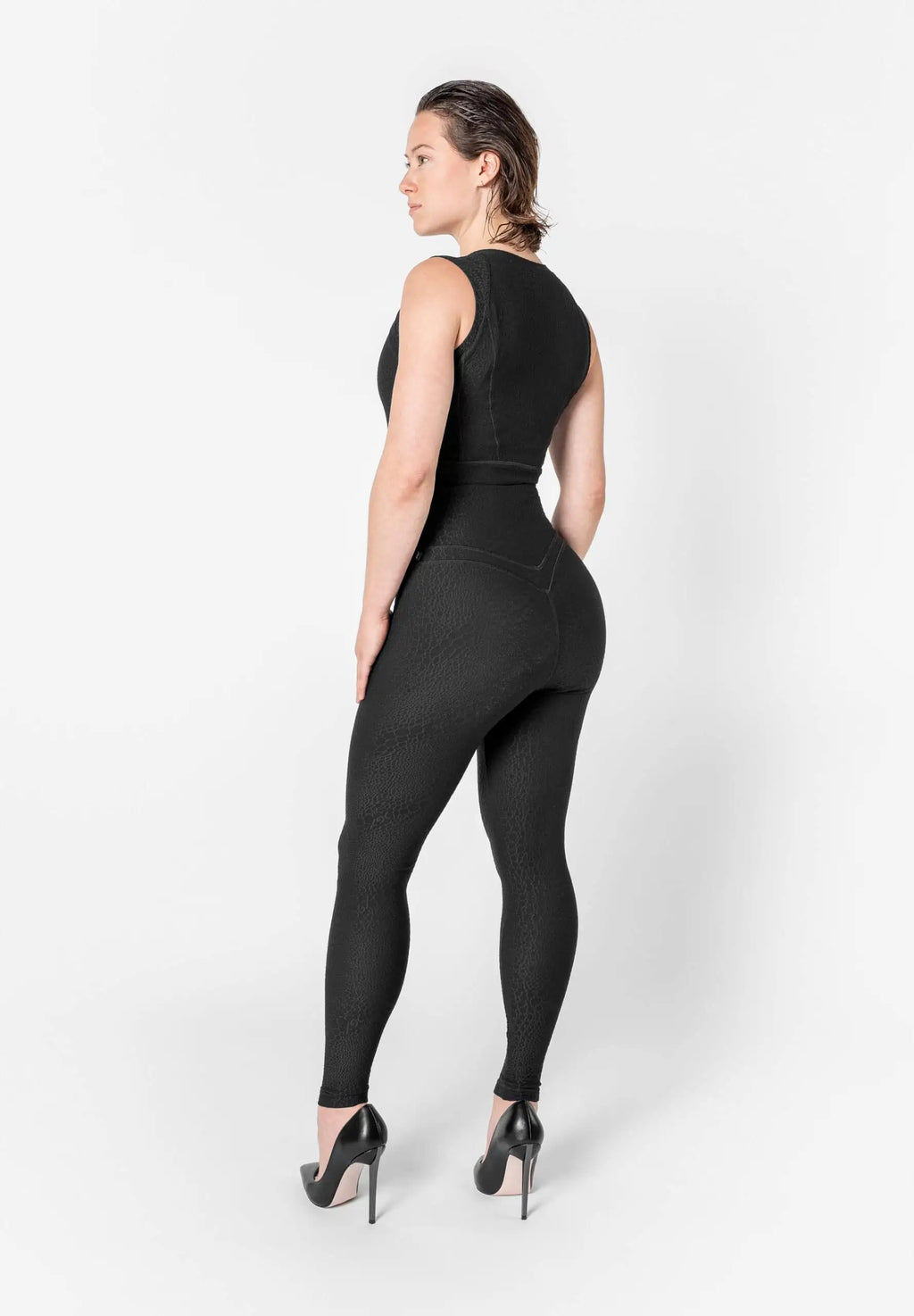 Jacquard Textured Leggings